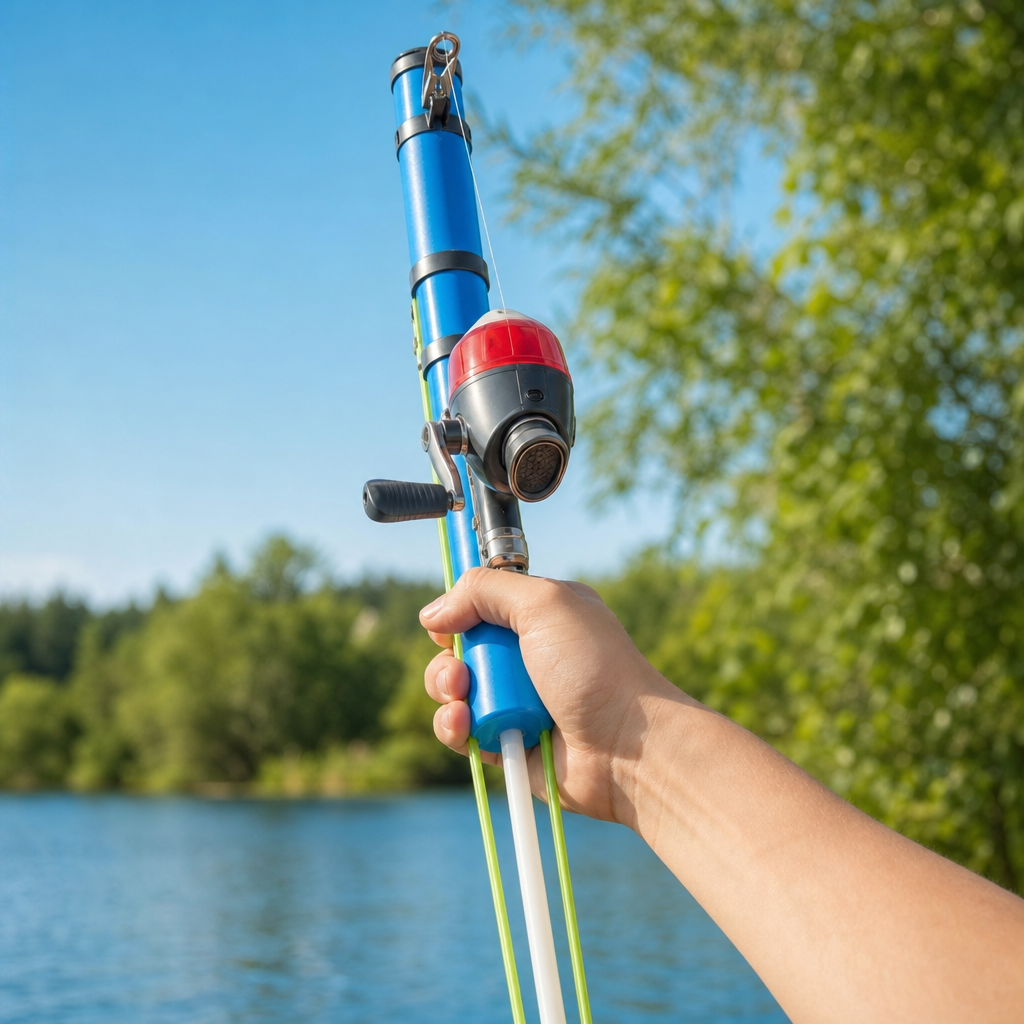 Micro Caster — Telescopic Fishing Rod & Reel Combo for Kids